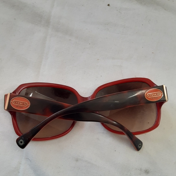 Coach Glasses L037 Bridget in Tortoise Orange - Picture 7 of 8